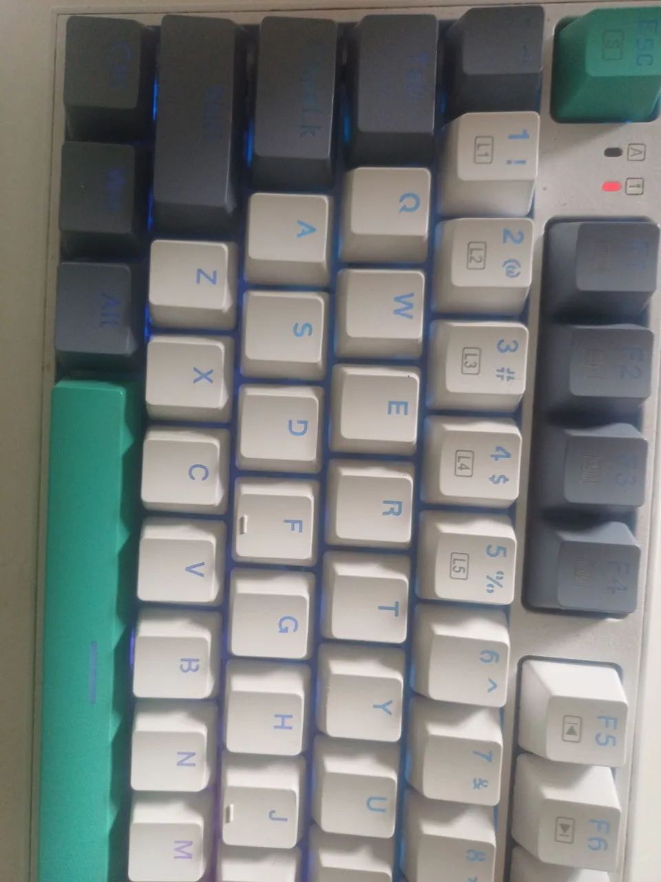 Teclado game k500 White - Foto 2