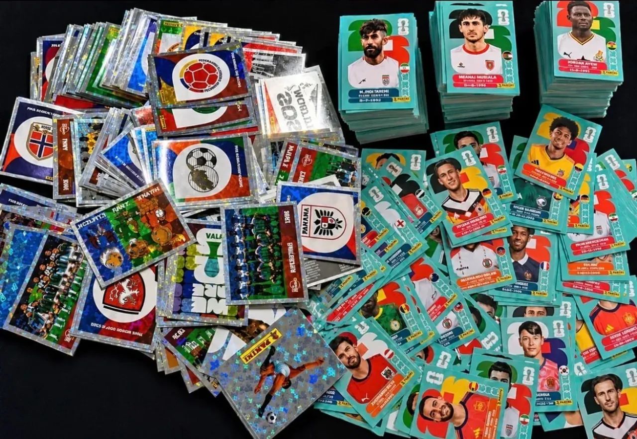 Kit 200 Figurinhas da copa 2026 original nova avulso  - Foto 2