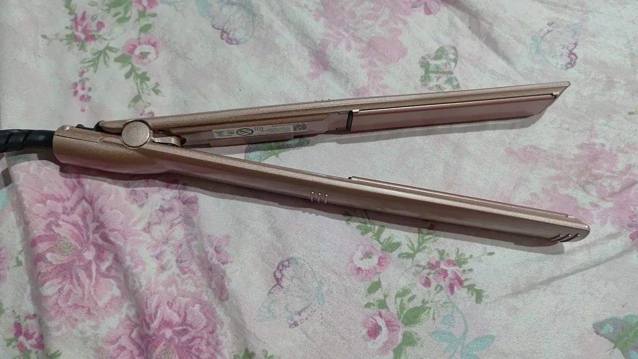 Prancha Gama Elegance Led Keration Pro - Bivolt, Bege - Foto 3