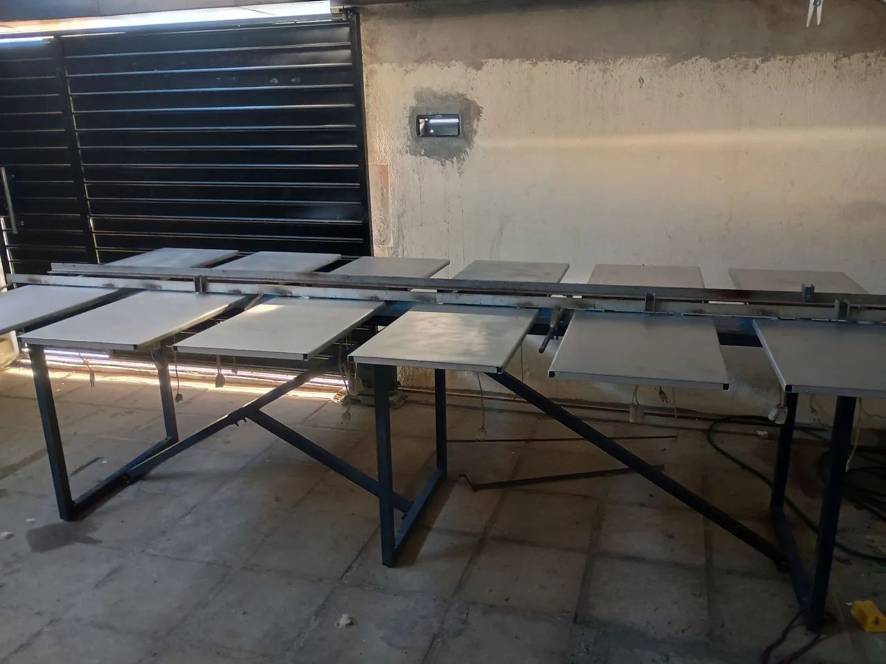 Mesa serigrafia térmica 12 berço  - Foto 4