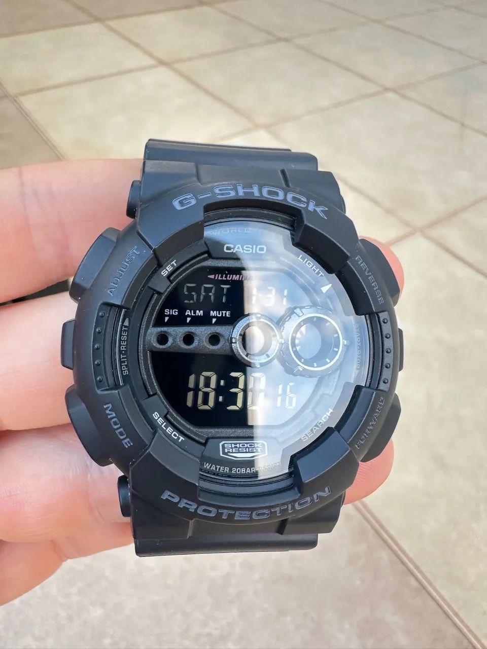 Relógio Casio G-shock Masculino Gd-100-1bdr Original