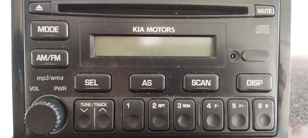 Rádio original Kia 
