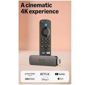 Fire TV Stick 4K 2ª Geração - Novo, Funcionando Perfeito