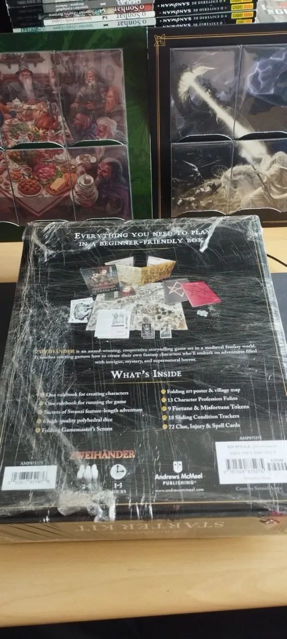Caixa RPG Zweihander Starter Kit para Dungeons and Dragons 5e - Foto 2