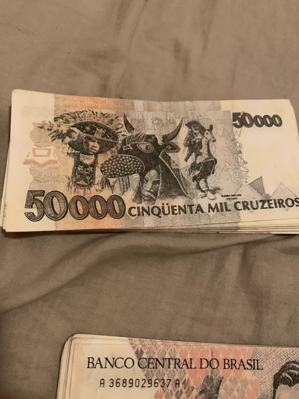 Nota antiga de cruzeiro  - Foto 5
