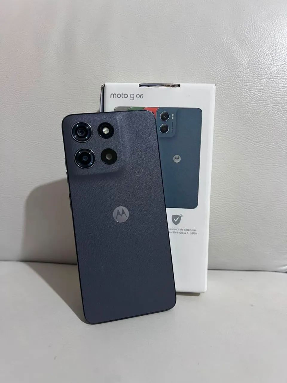 Motorola G06 | Impecável com a caixa e carregador, e película incluso