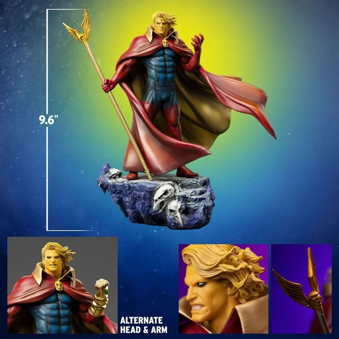 Adam Warlock - Infinity Gauntlet Diorama - Art Scale 1/10 - Iron Studios - Foto 3