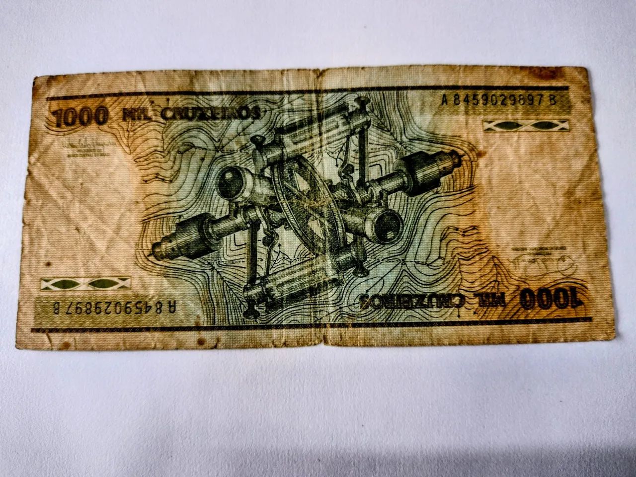 Cédula 1000 cruzeiros  - Foto 2