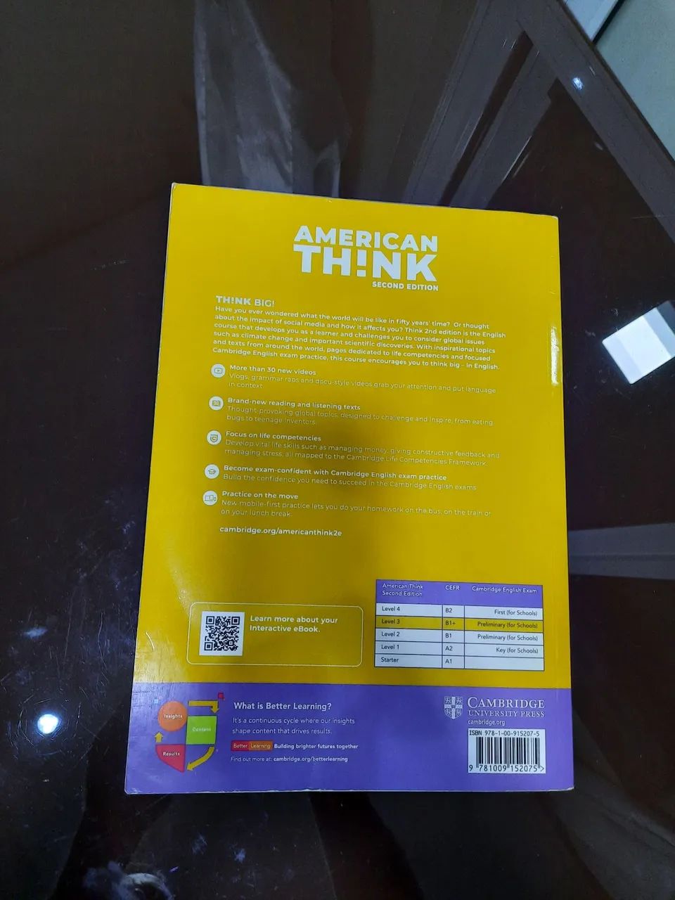 Livro American Think Level 3 - Students Book. Sem homework - Foto 3