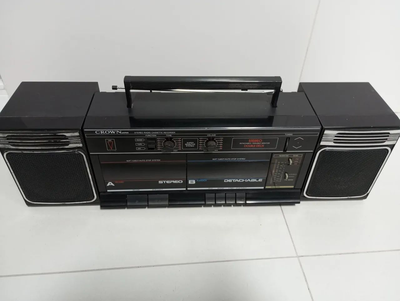 Boombox Crown - no estado - Foto 2