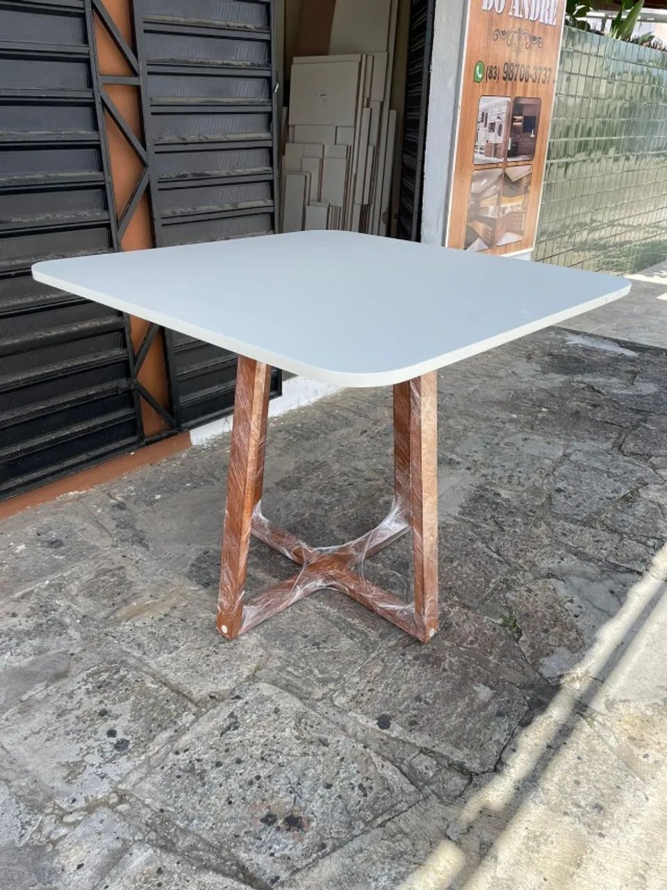 Mesa de Jantar Trançada quadrada - Foto 4