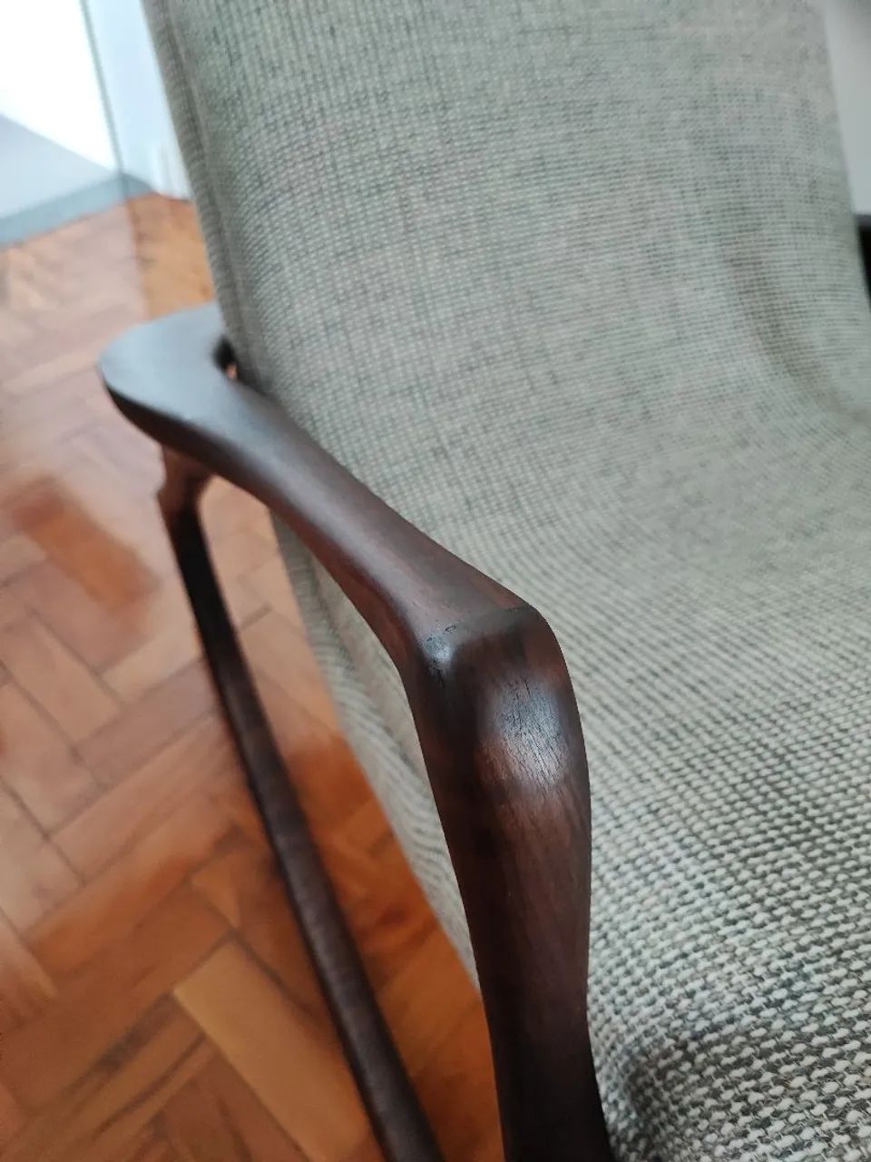 Poltrona Rocking Chair Vladimir Kagan - Foto 3