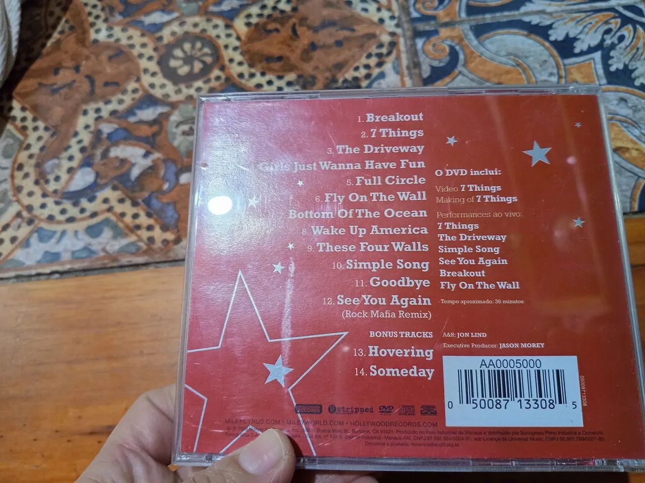 CD+DVD Miley Cyrus Breakout  - Foto 2