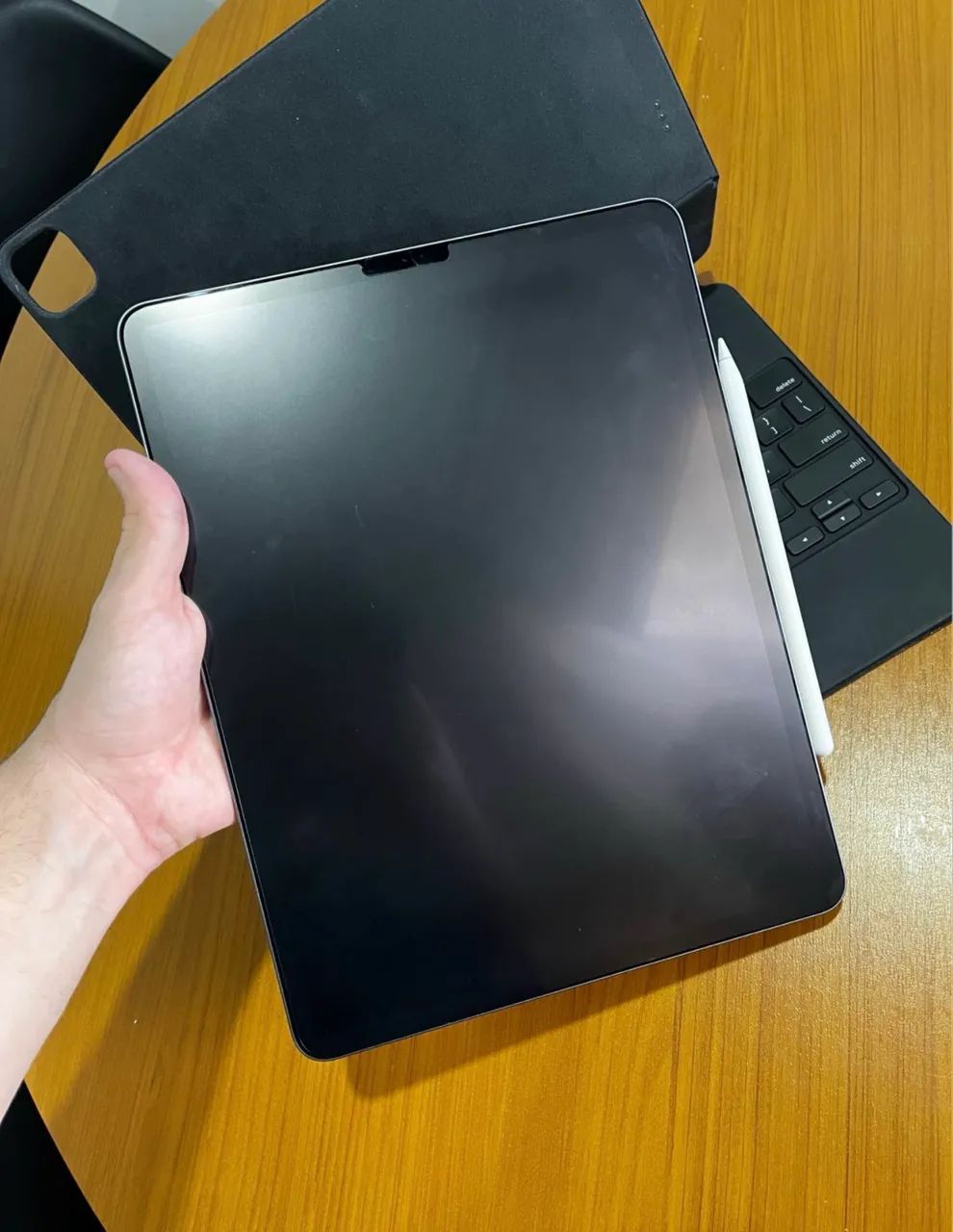 iPad Pro 12,9? 4ª Geração + Magic Keyboard + Apple Pencil 2
