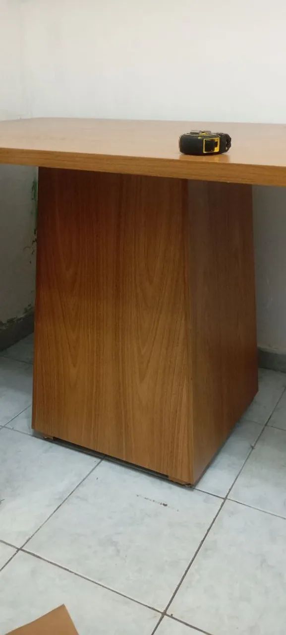 Mesa de jantar madeira bruta PLANEJADA - Foto 4