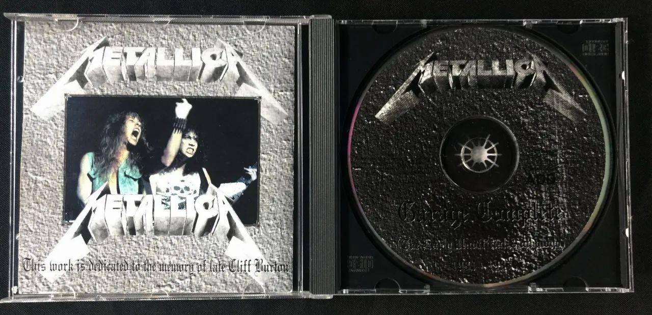 Cd Metallica - Garage Complete Demos + Covers de 1981 a 83 Importado Stay Sharp Thrash  - Foto 3