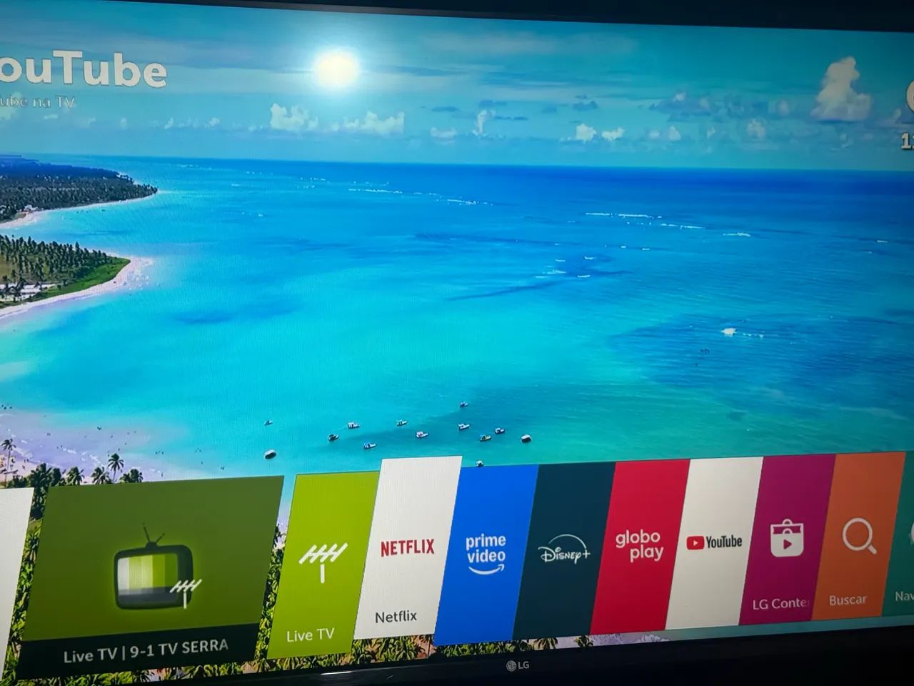 Tv led Smartv 43 polegadas 4k LG exelente Wi-Fi Bluetooth YouTube Netflix entrego local 