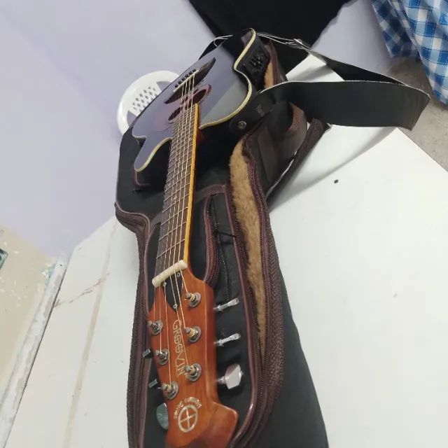Vendo violão grovin Elétrico timbre moderno  - Foto 2