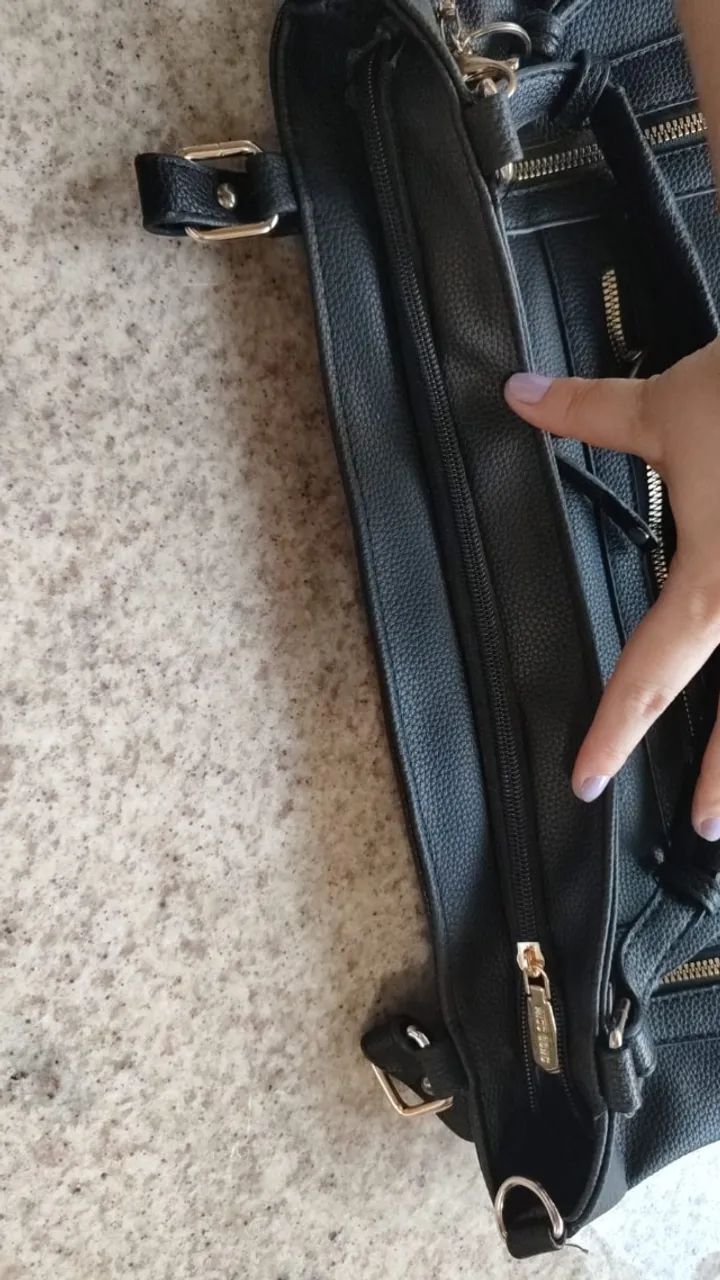 Bolsa grande - preta - Foto 4