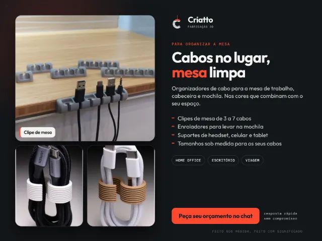 Impressão 3D sob encomenda | Criatto - Foto 4