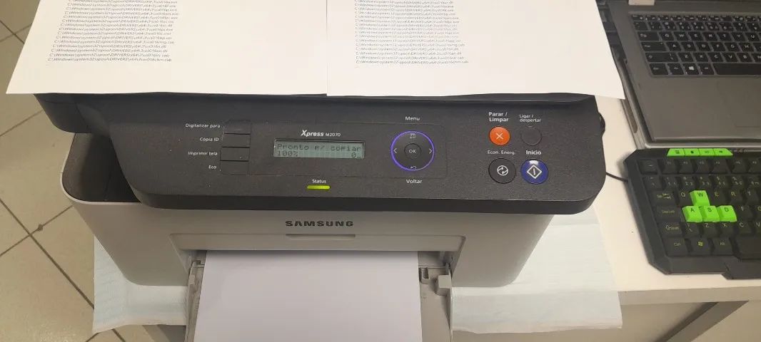 IMPRESSORA MULTIFUNCIONAL A LASER SAMSUNG M2070 - Foto 2