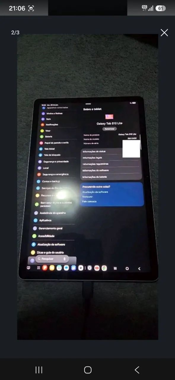 Tablet Galaxy S20 LTE Wi-Fi  - Foto 2