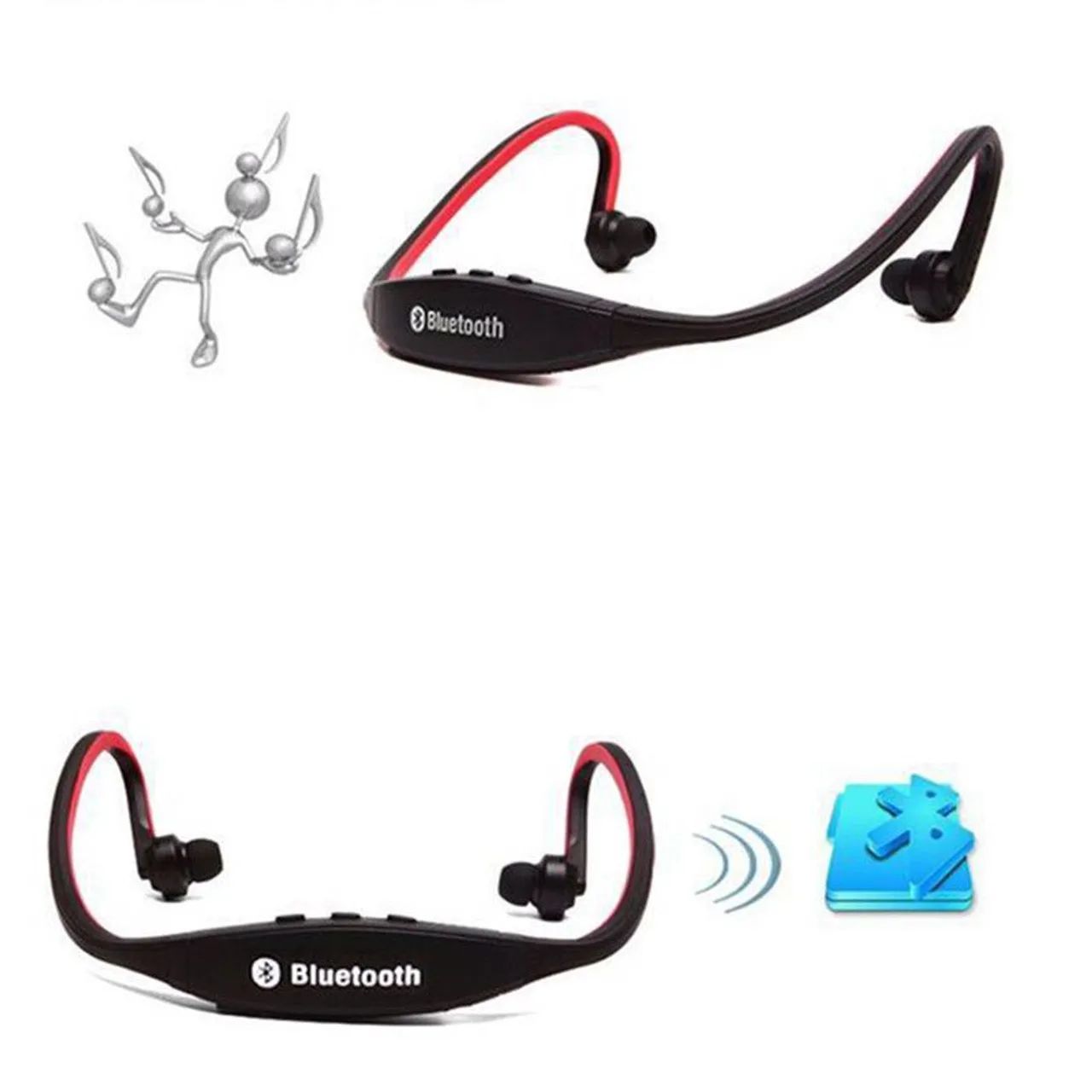 Fone de Ouvido Bluetooth headphone esportivo sem fio - Foto 2