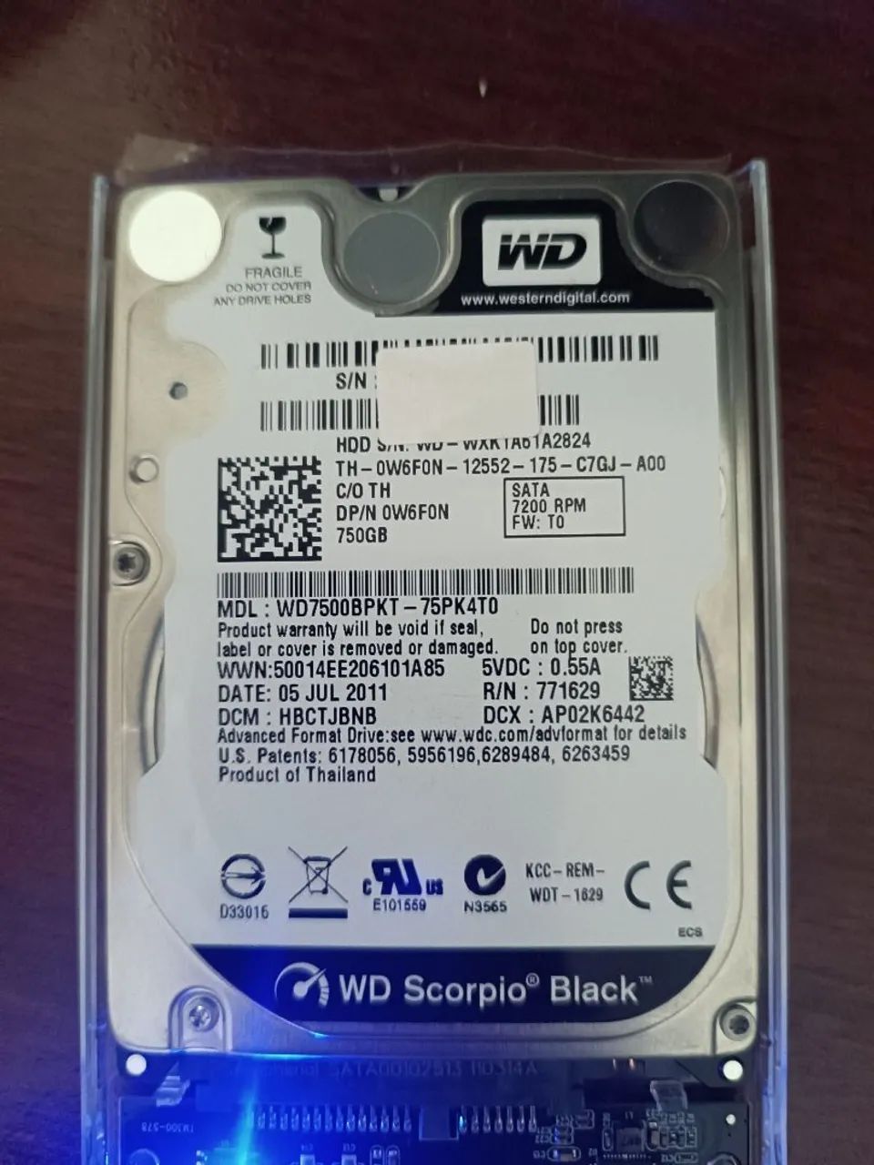 HD notebook 750 gb - Armazenamento - Cirurgia, Aracaju 1495873968