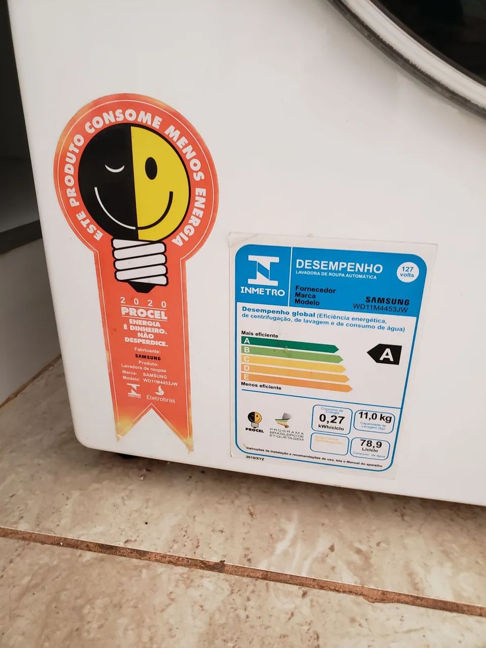 Máquina de Lavar Roupa Samsung Ecobubble 11KG - Digital Inverter - Foto 4