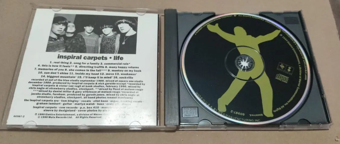 CD - Inspiral Carpets - Life - 1990 (IMPORTADO) - Foto 2
