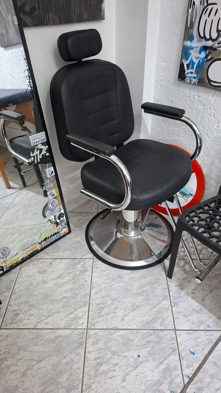 Cadeira de barbeiro  - Foto 2