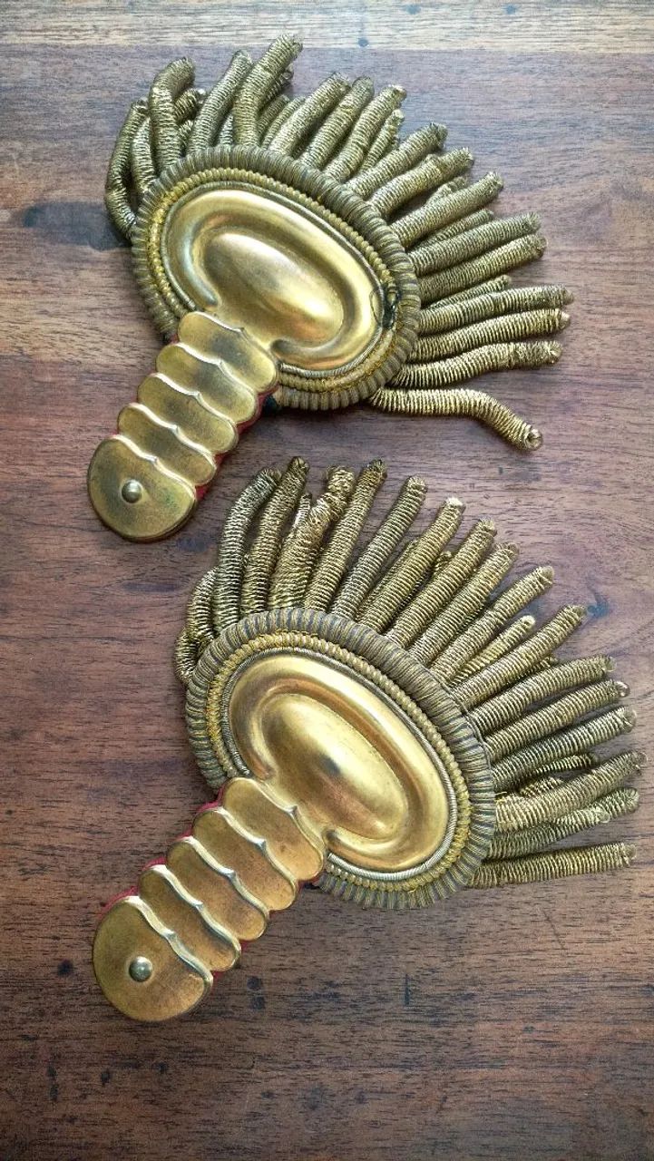 Par de dragonas militares séc XIX - Foto 2