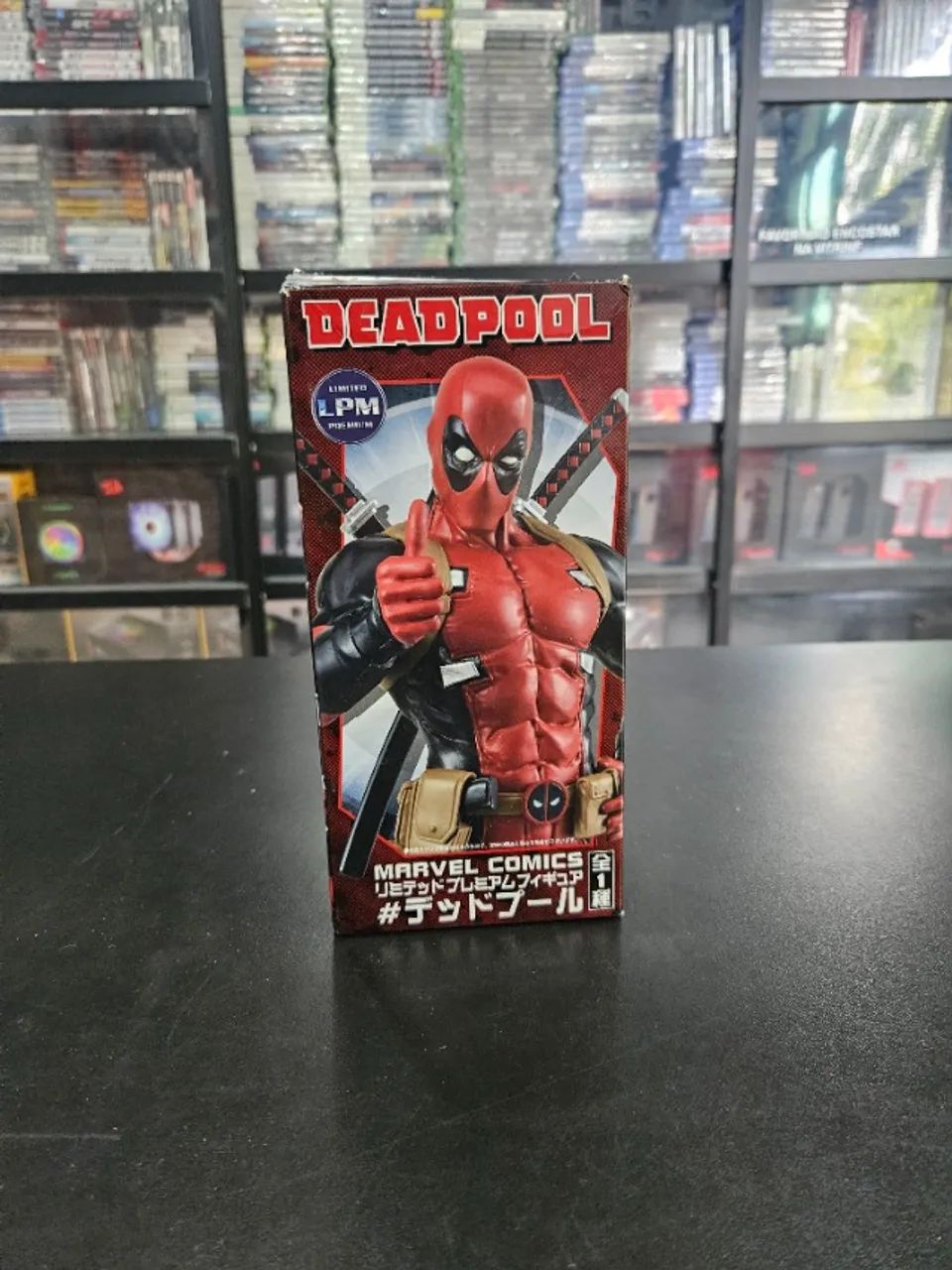 ACTION FIGURE Deadpool LPM Marvel Comics Sega Original - Foto 4