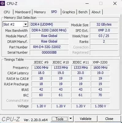 Ram Risemode 32GB 3200MHz DDR4 - Foto 3