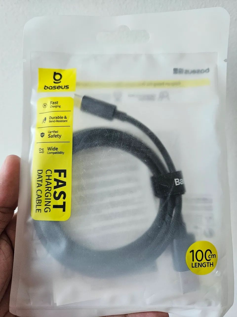 Cabo Baseus USB - C - Novo! 