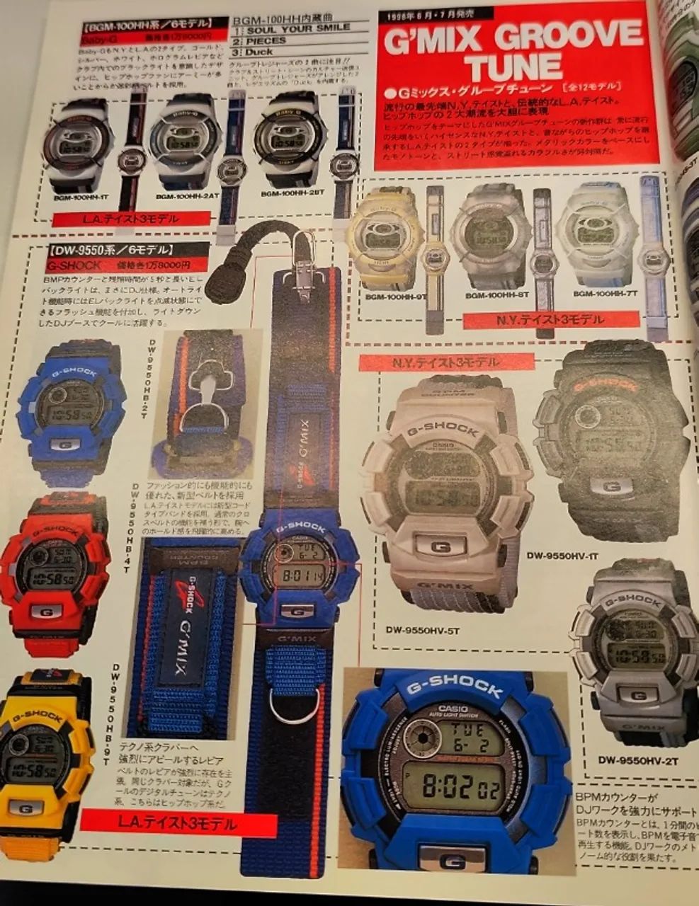 Catálogo de Relógios Casio - 1998 - Em japonês - 174 Páginas - Foto 3