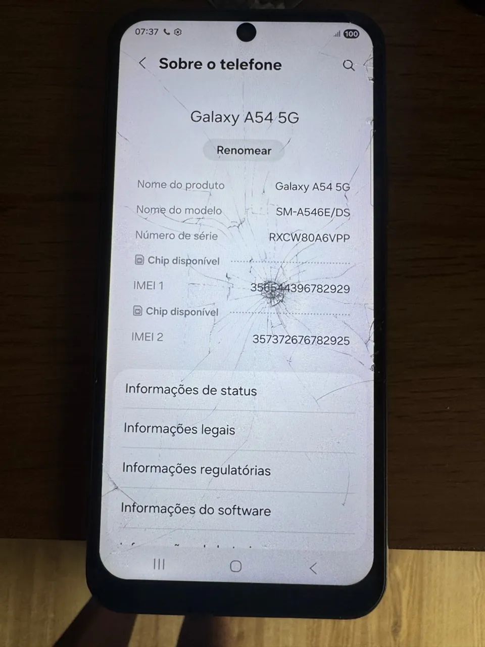  Samsung Galaxy A54 5G 256GB 8GB RAM - funcionando - Foto 4