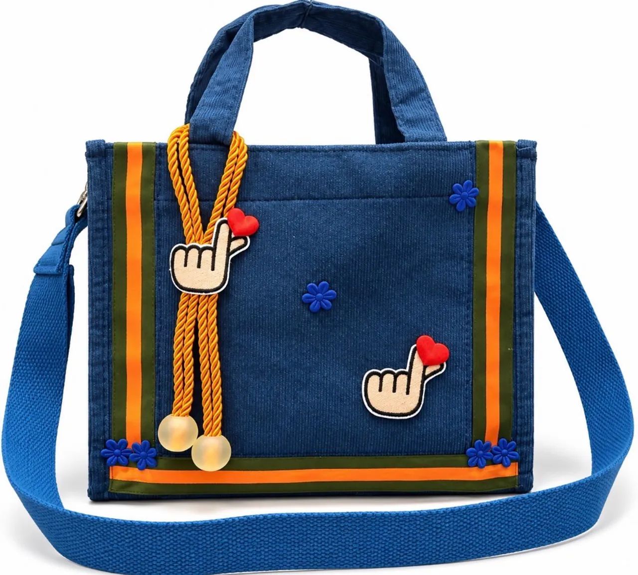 Bolsa  coração coreano  - Foto 4