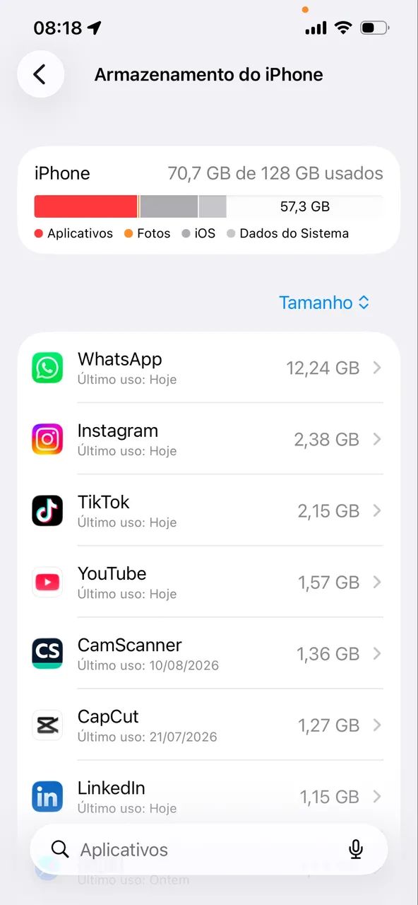 iPhone 16e - Preto - 128 g - Foto 3