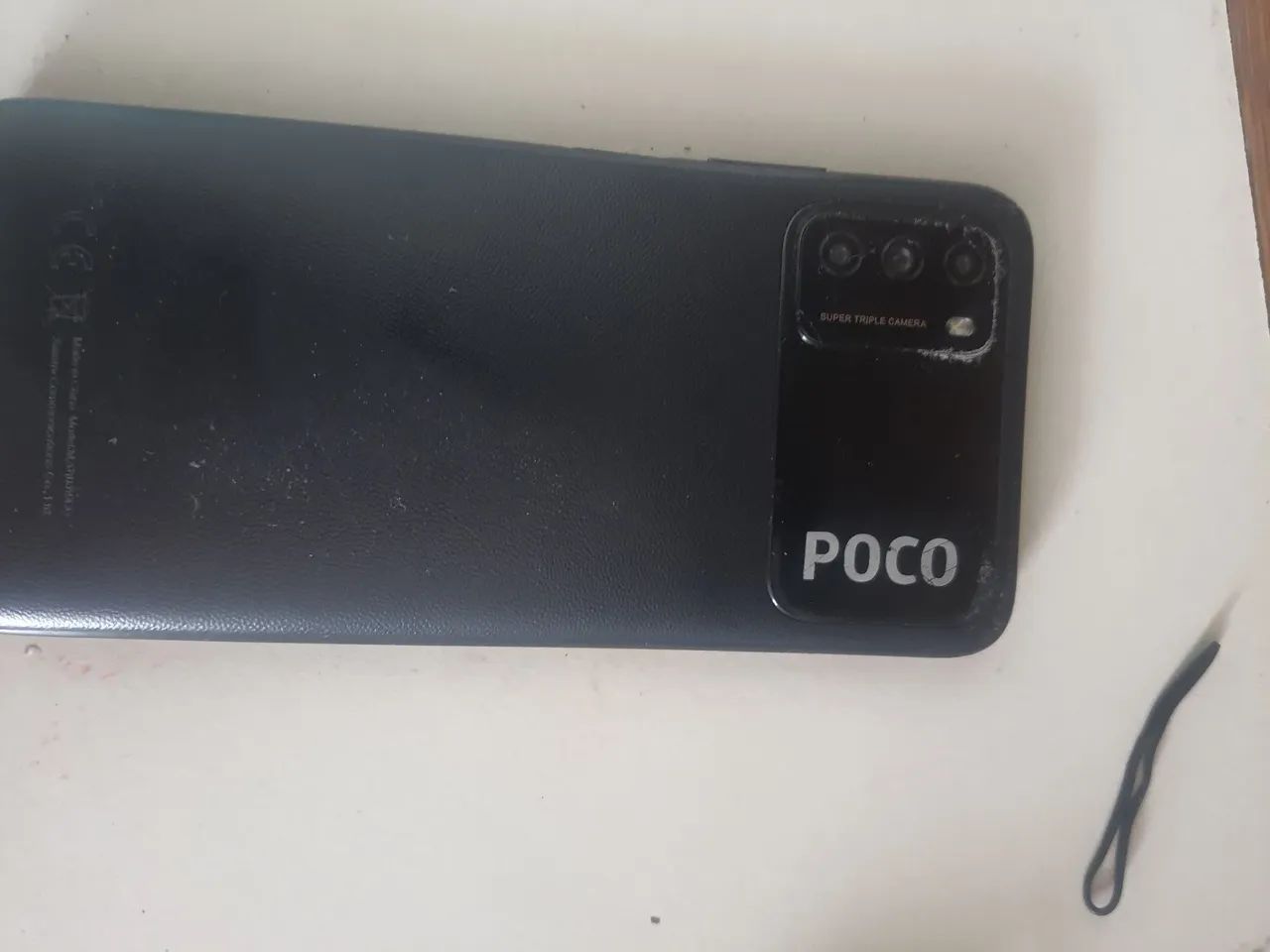 Vendo celular poco m3 128gb 