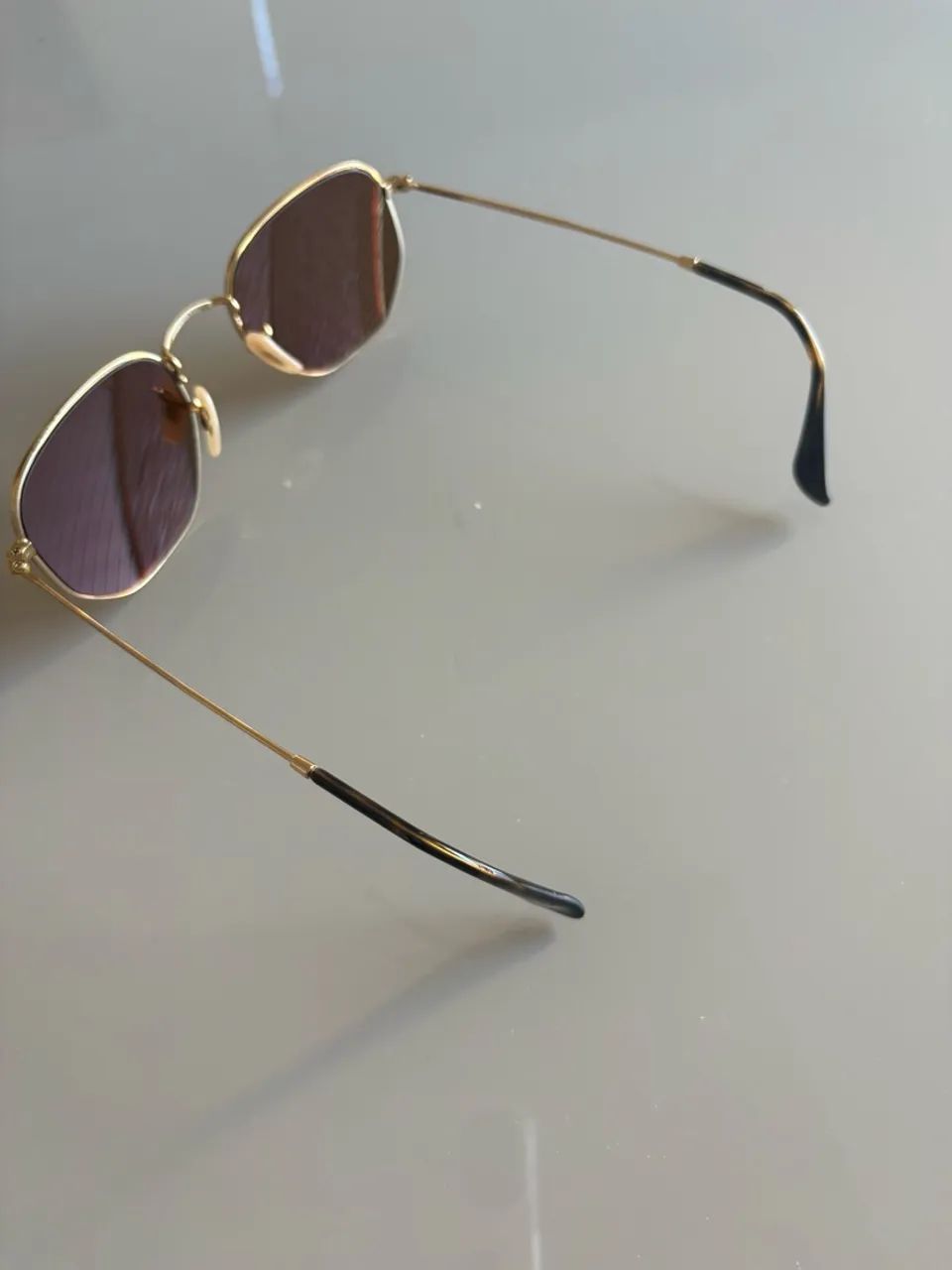 Óculos Ray Ban Hexagonal Flat Lenses  - Foto 2