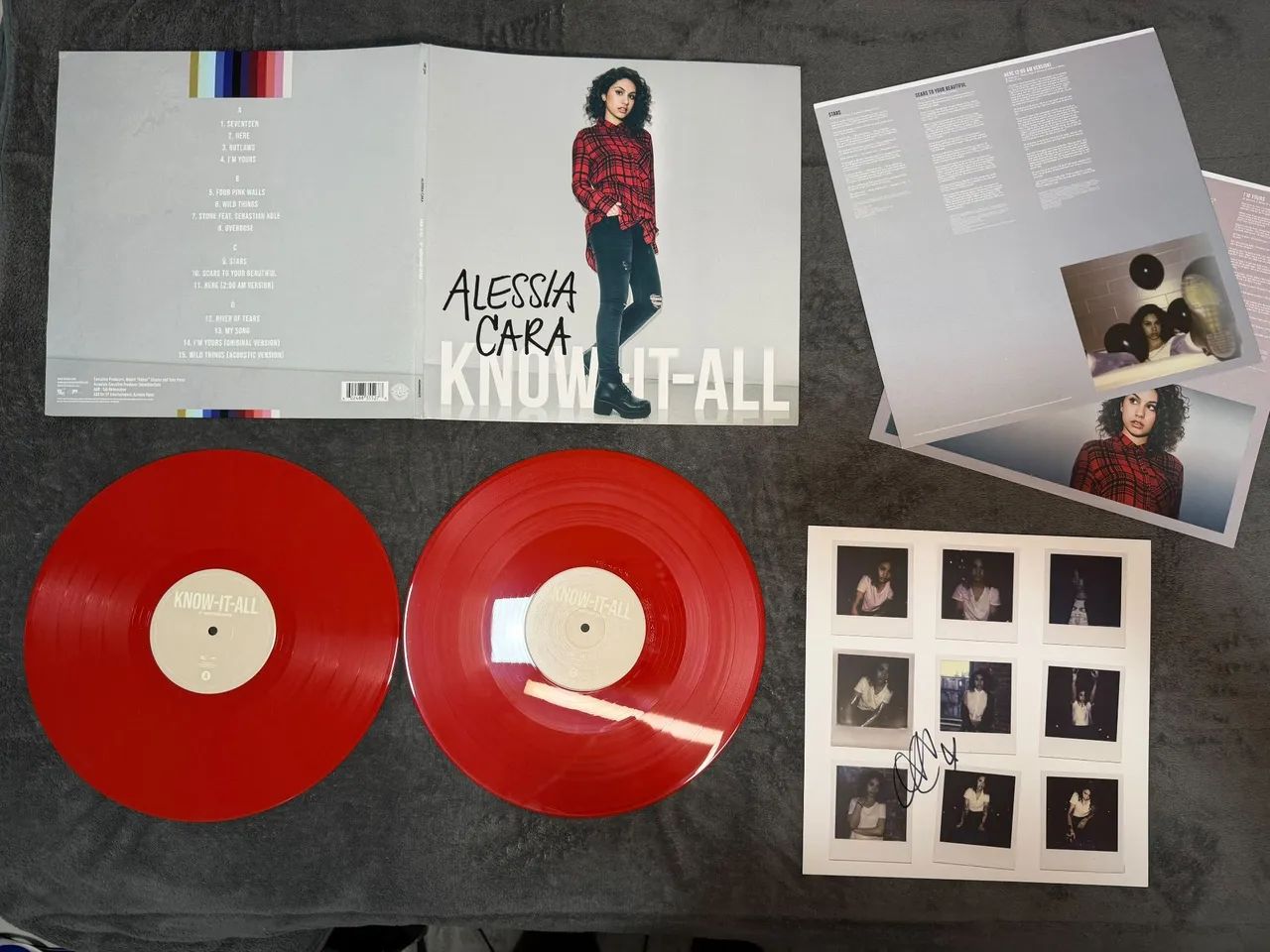 VINIL ALESSIA CARA - KNOW IT ALL (DELUXE) AUTOGRAFADO  - Foto 3