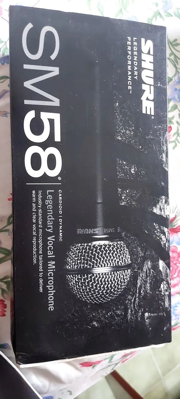 Microfone Shure SM58 Original NOVO - Foto 2