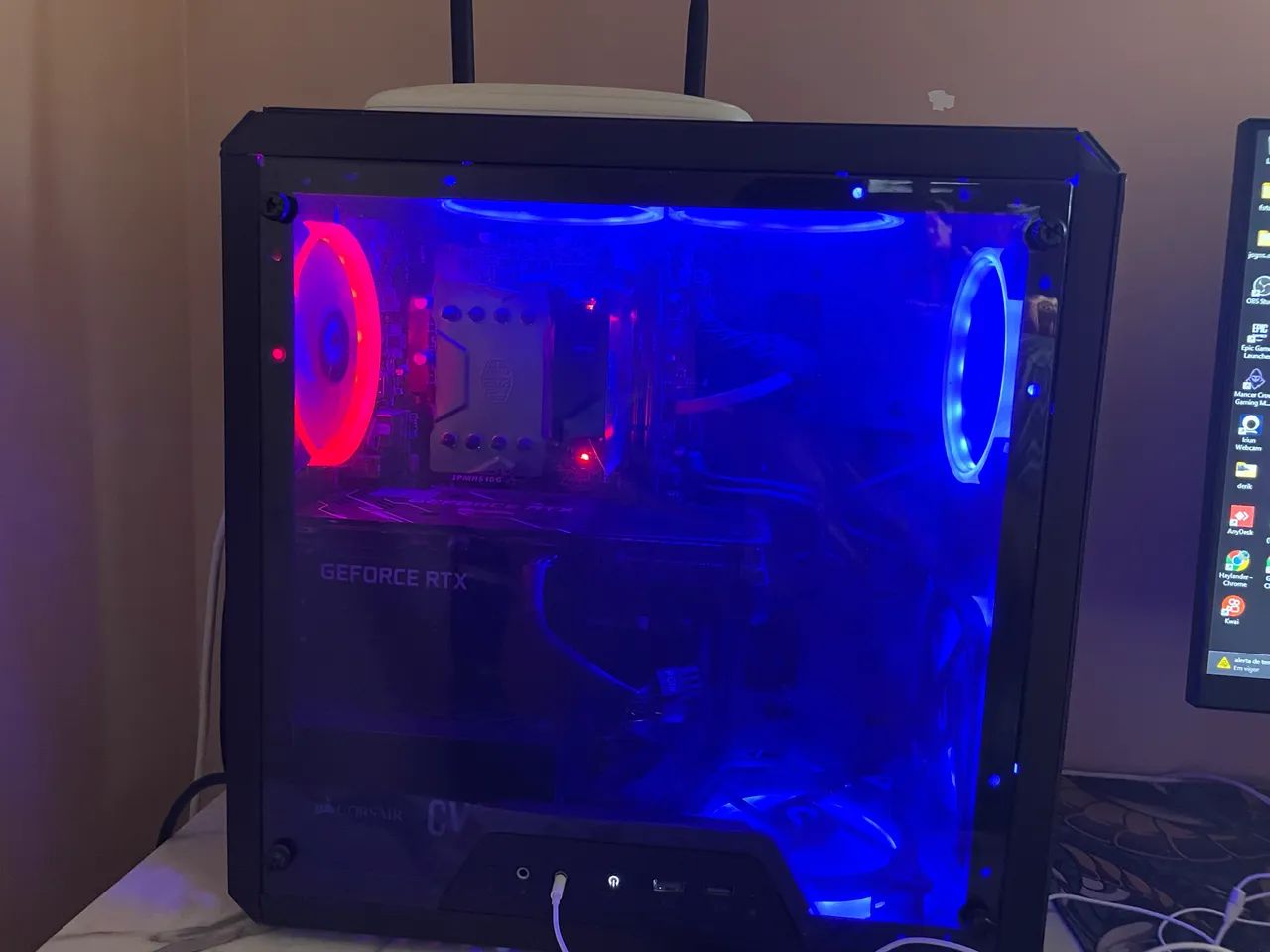 Pc gamer RTX 3060 12gb