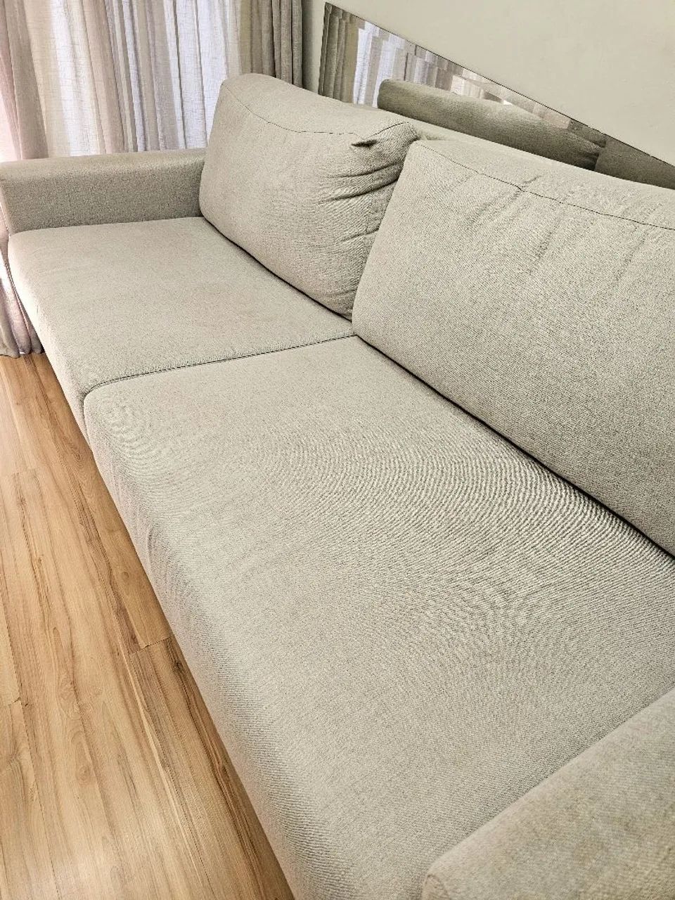 Sofá cinza 2.20m - Foto 2