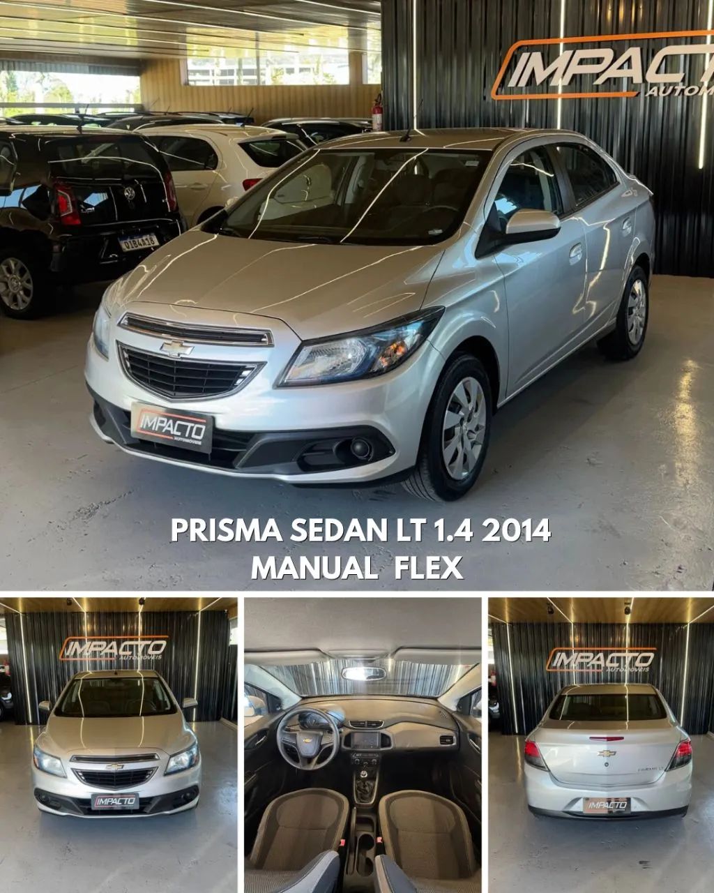 Chevrolet Prisma Sed. LT 1.4 8V Flexpower 4P 2014 - Foto 2
