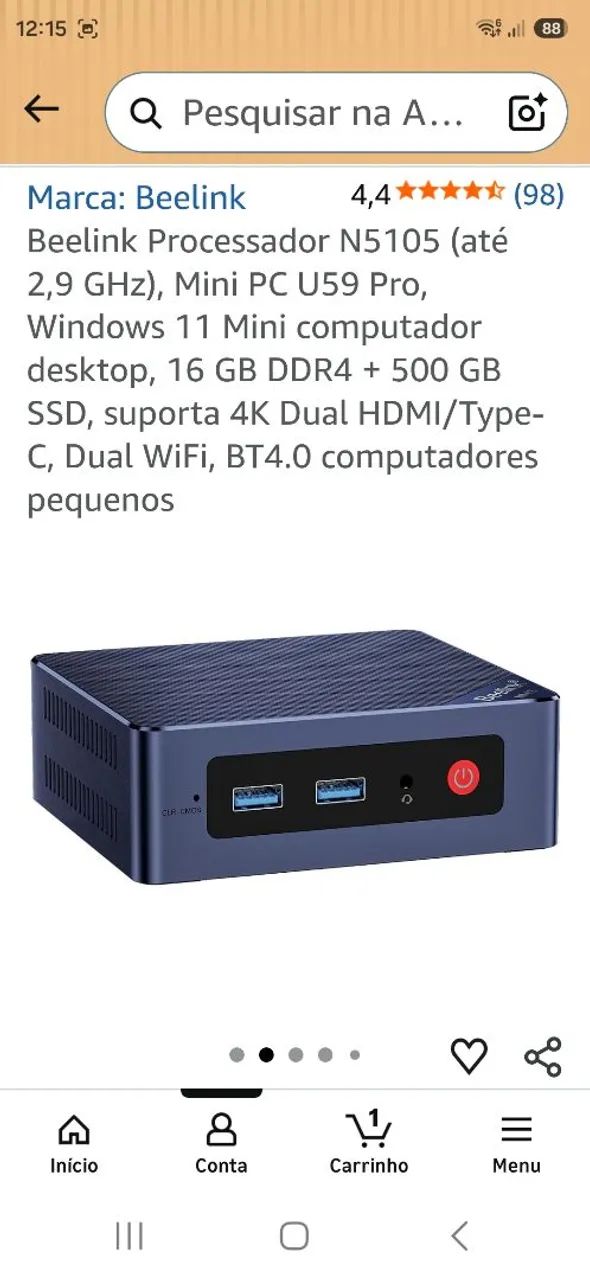 Mini PC Beelink 