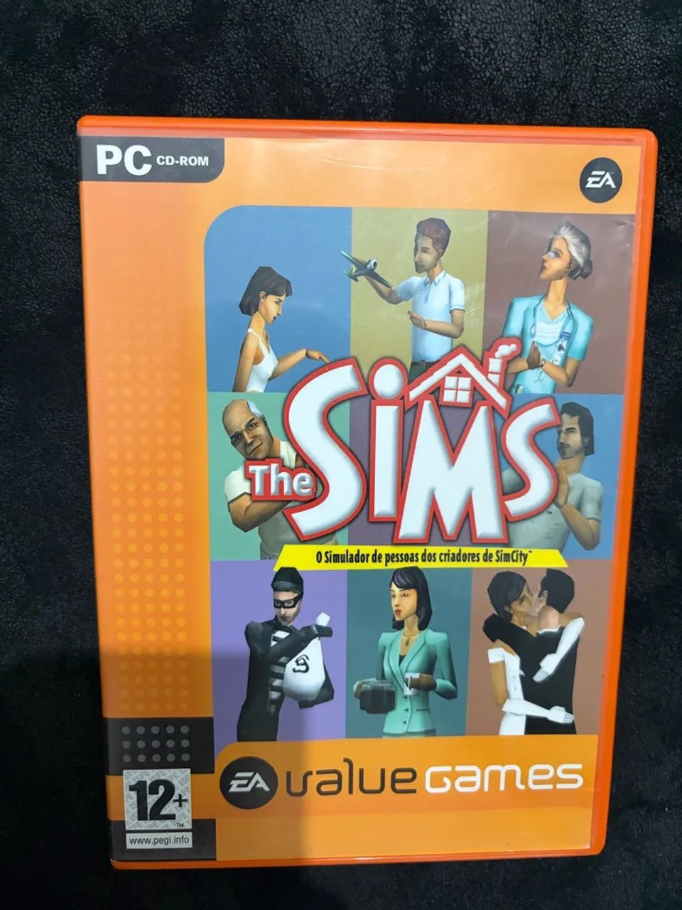 The Sims 1 Original PC CD-ROM Completo Caixa + Manual EA Maxis
