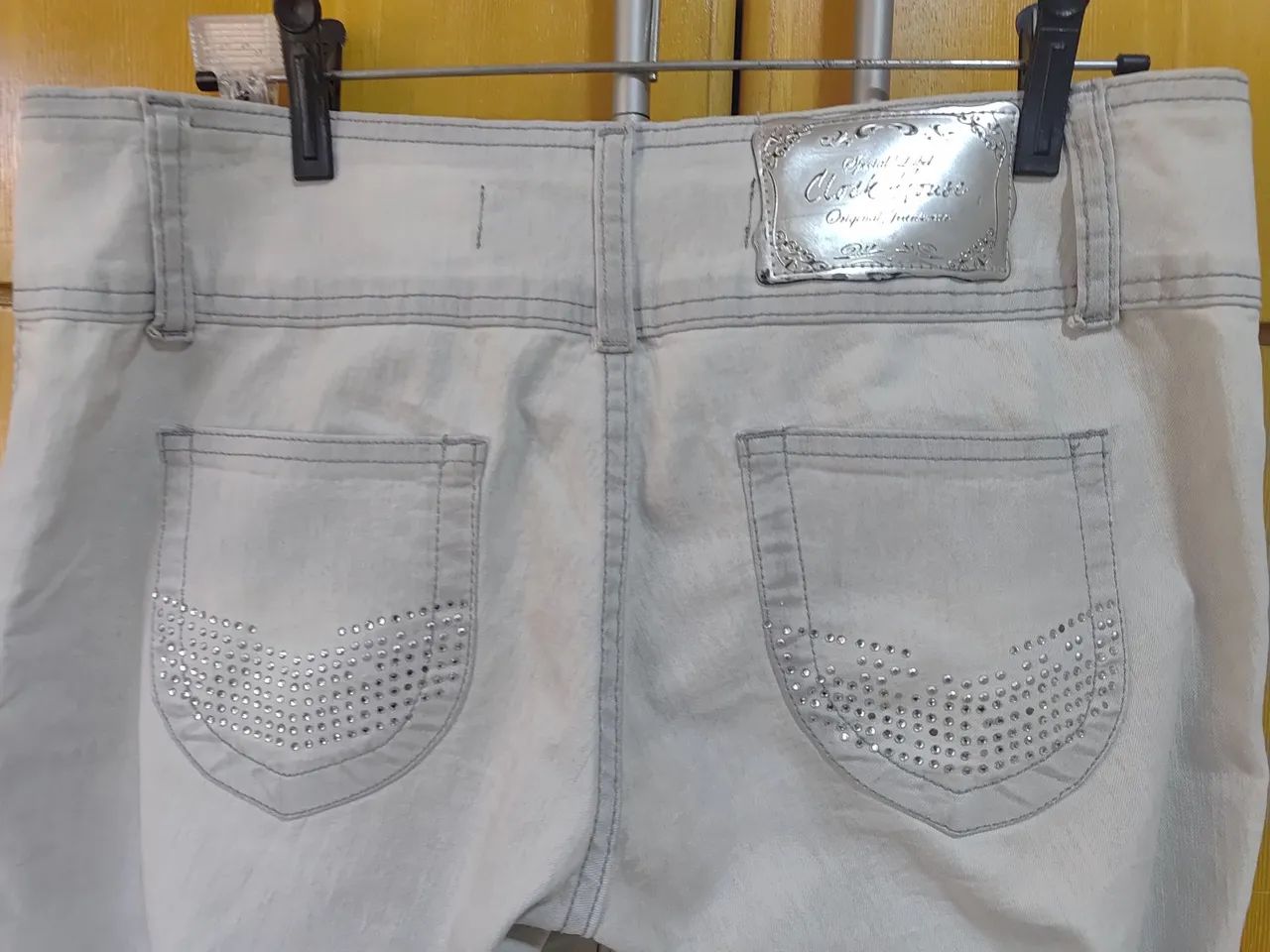 Calça jeans clara tam 42 - Foto 4