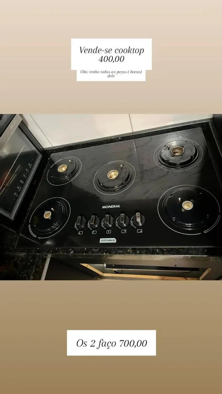 Cooktop e Suggar